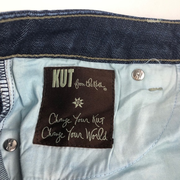 KUT From The Kloth Jackie Bootcut Dark Wash Jeans - Picture 5 of 8